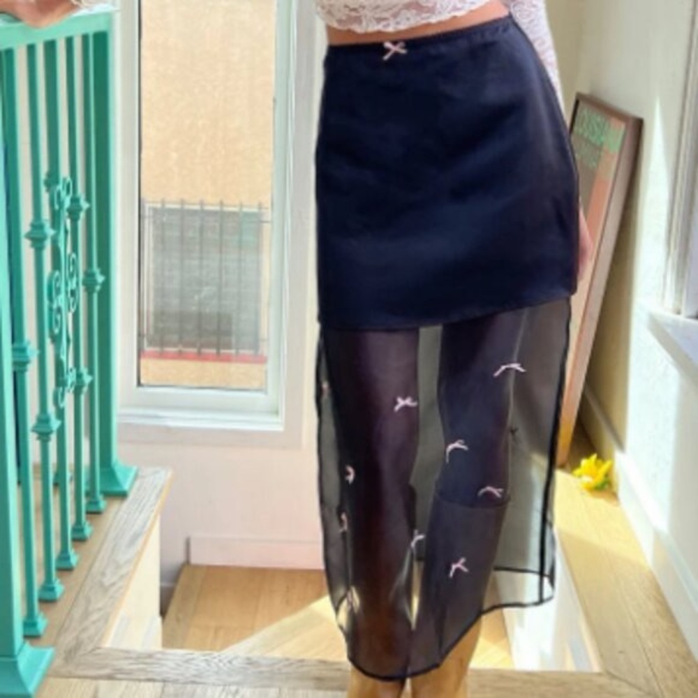 Harper Bow Tiered Skirt Lisa Says Gah